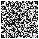 QR code with B & V Machine & Tool contacts