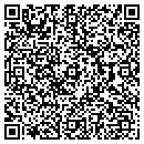 QR code with B & R Spline contacts