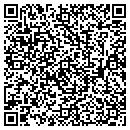 QR code with H O Trerice contacts