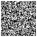 QR code with H & S Valve contacts
