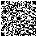 QR code with P & W Fabrications contacts