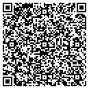 QR code with P V Fab contacts