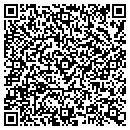 QR code with H R Crane Service contacts