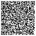 QR code with R & B CO contacts