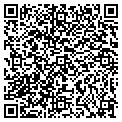 QR code with T M R contacts