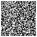 QR code with P & T Nails Inc contacts