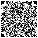 QR code with B of J's Inc contacts