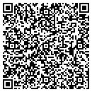 QR code with T & B Films contacts