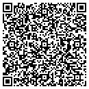 QR code with B & J Medcal contacts