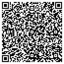 QR code with H & L Crafts Inc contacts