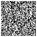 QR code with H & B Assoc contacts
