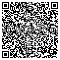 QR code with T B E contacts