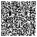 QR code with B B & T contacts
