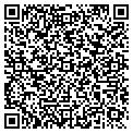 QR code with J & B LLC contacts