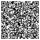 QR code with F D I C contacts