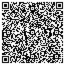 QR code with H & R Retail contacts