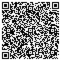 QR code with R & H contacts