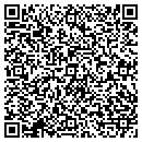 QR code with H and W Distributors contacts