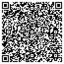 QR code with V & W Fastfood contacts