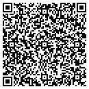 QR code with P Jay's Pizza contacts