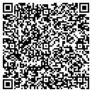 QR code with V & S Sandwich Shops Inc contacts