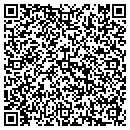 QR code with H H Restaurant contacts