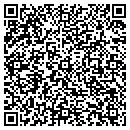 QR code with C C's Cafe contacts