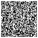 QR code with B & E Pasteries contacts