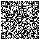 QR code with P & J Enterprises contacts