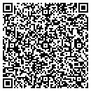 QR code with P Bagan contacts