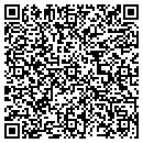 QR code with P & W Grading contacts