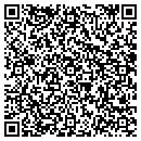 QR code with H E Sperlich contacts
