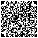 QR code with D & B Footwear contacts