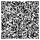 QR code with V & C Variety Store Inc contacts