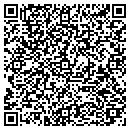 QR code with J & B Self Storage contacts