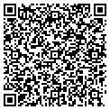 QR code with P & R Ent contacts