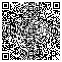 QR code with James Flowers contacts