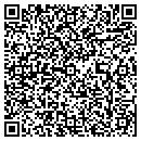 QR code with B & B Auction contacts