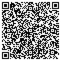 QR code with C & R Raceway contacts