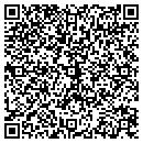 QR code with H & R Raceway contacts