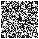 QR code with H B Duvall Inc contacts