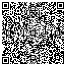 QR code with B & L Flags contacts