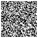 QR code with P Flag Houston contacts