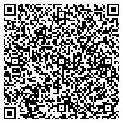 QR code with B & B Pool & Spa Center contacts
