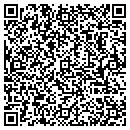 QR code with B J Bindery contacts