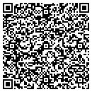 QR code with B & J Bookbinding contacts