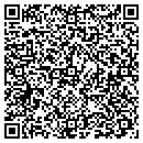 QR code with B & H Self Storage contacts