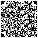 QR code with R & J Trophies contacts
