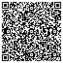 QR code with K W Graphics contacts