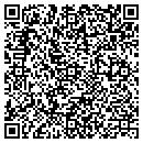 QR code with H & V Printing contacts